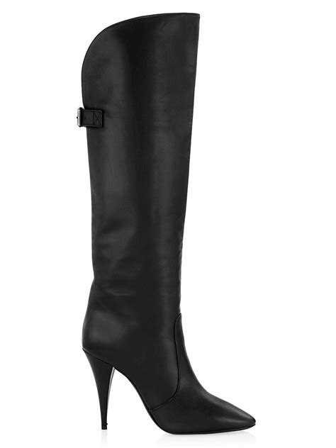 yves saint laurent boots women's.